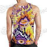 Psychedelic Trippy Skeleton SED-0916 Men Tank-tops