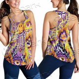 Psychedelic Trippy Skeleton SED-0916 Women Tank Top