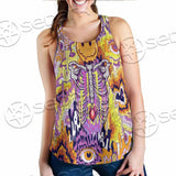 Psychedelic Trippy Skeleton SED-0916 Women Tank Top