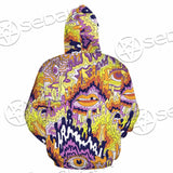 Psychedelic Trippy Skeleton SED-0916 Hoodie & Zip Hoodie