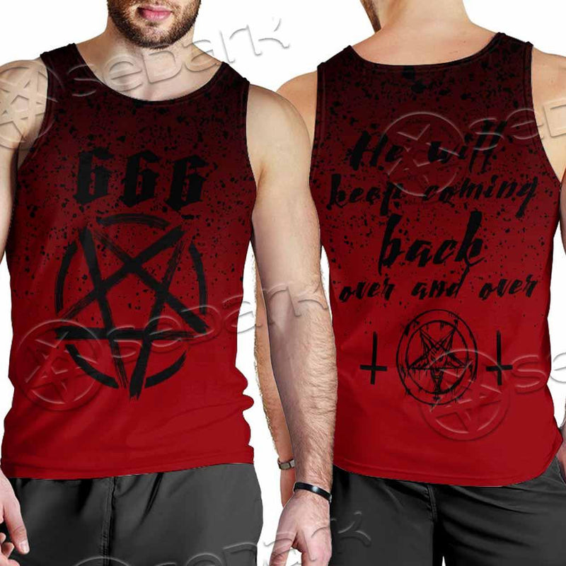 Pentagram 666 SED-0918 Men Tank-tops