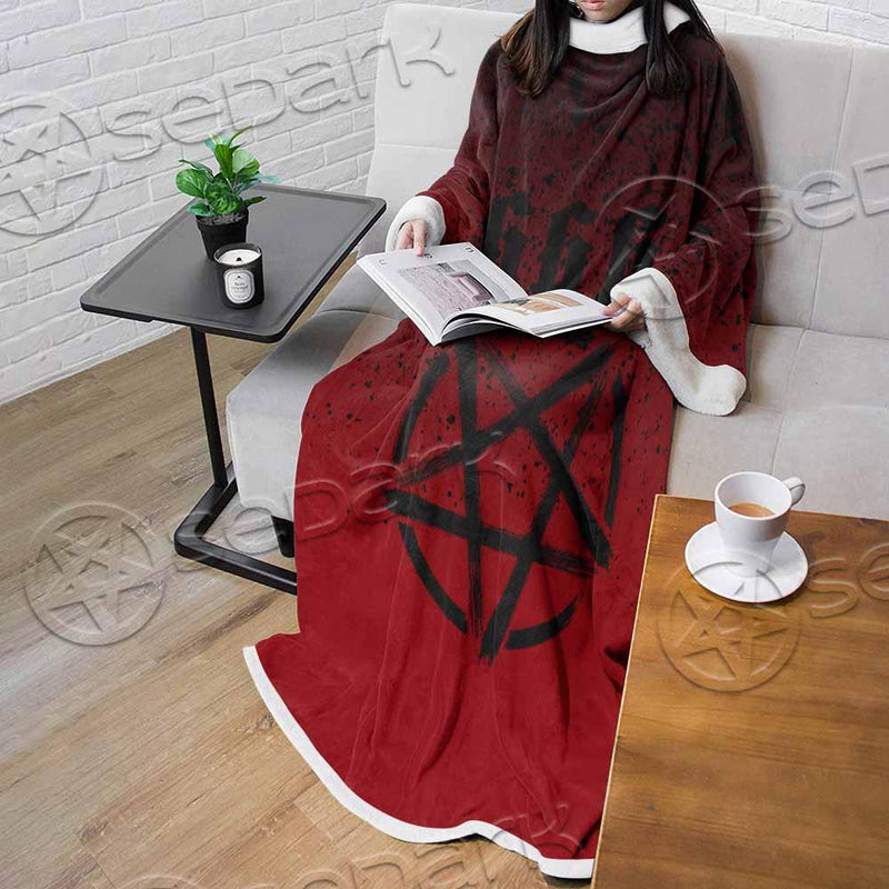 Pentagram 666 SED-0918 Sleeved Blanket