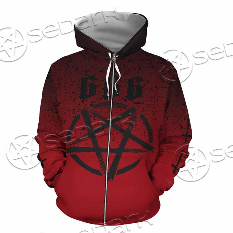 Pentagram 666 SED-0918 Hoodie & Zip Hoodie