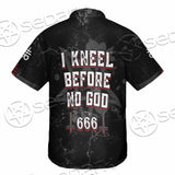 Kneel Before No God SED-0919 Shirt Allover