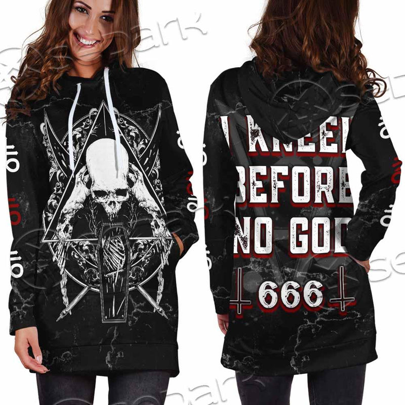 Kneel Before No God SED-0919 Hoodie Dress