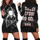 Kneel Before No God SED-0919 Hoodie Dress