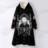 Kneel Before No God SED-0919 Oversized Sherpa Blanket Hoodie