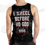 Kneel Before No God SED-0919 Men Tank-tops