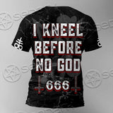 Kneel Before No God SED-0919 Unisex T-shirt