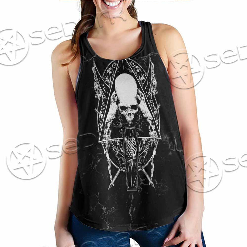 Kneel Before No God SED-0919 Women Tank Top