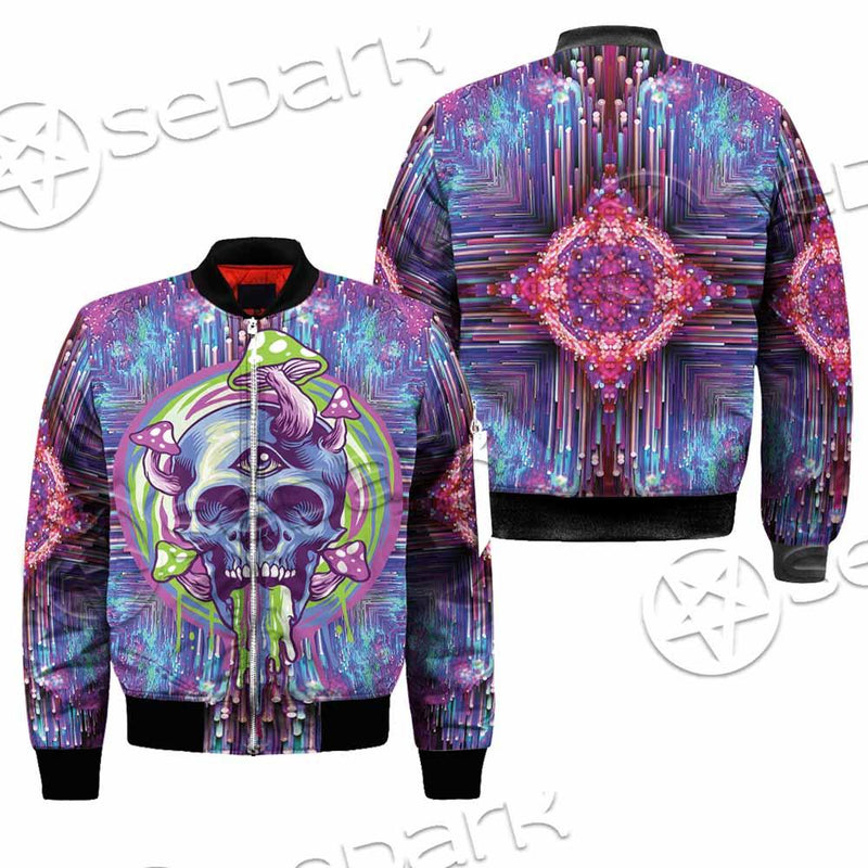 Psychedelic Trippy Mushrooms SED-0920 Jacket