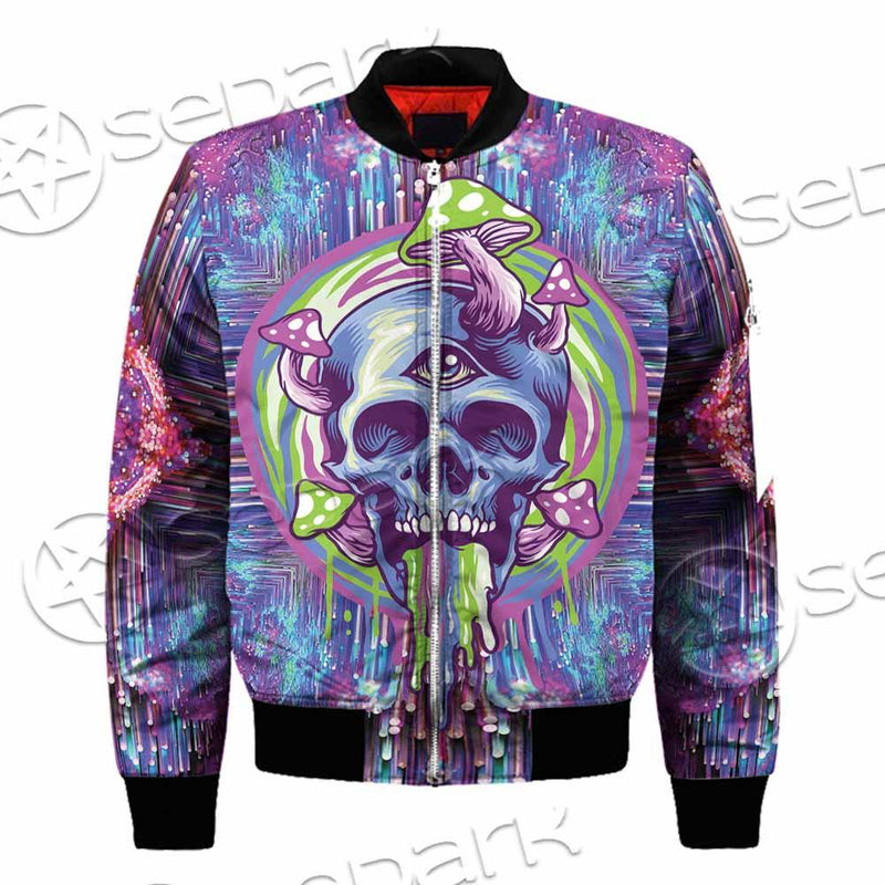 Psychedelic Trippy Mushrooms SED-0920 Jacket
