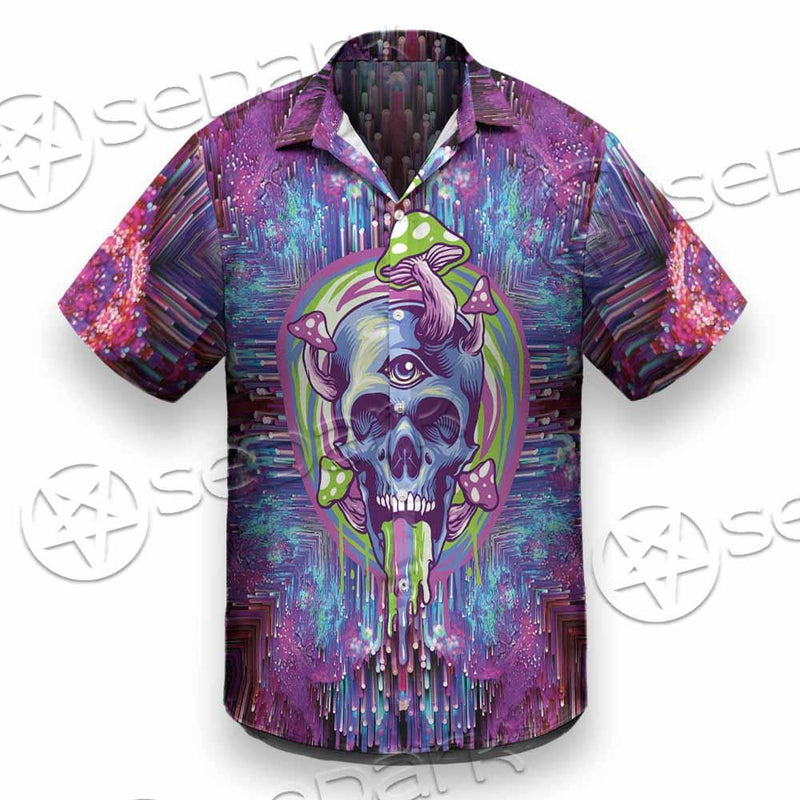 Psychedelic Trippy Mushrooms SED-0920 Shirt Allover