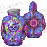 Psychedelic Trippy Mushrooms SED-0920 Hoodie & Zip Hoodie