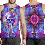 Psychedelic Trippy Mushrooms SED-0920 Men Tank-tops