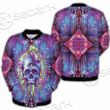 Psychedelic Trippy Mushrooms SED-0920 Button Jacket