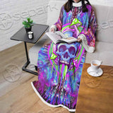 Psychedelic Trippy Mushrooms SED-0920 Sleeved Blanket