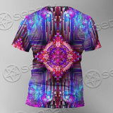 Psychedelic Trippy Mushrooms SED-0920 Unisex T-shirt