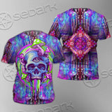 Psychedelic Trippy Mushrooms SED-0920 Unisex T-shirt