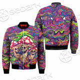 Psychedelic Mushrooms Skull SED-0921 Jacket