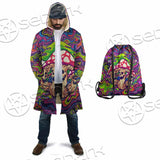 Psychedelic Mushrooms Skull SED-0921 Cloak