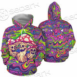 Psychedelic Mushrooms Skull SED-0921 Hoodie & Zip Hoodie