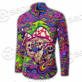 Psychedelic Mushrooms Skull SED-0921 Shirt Allover