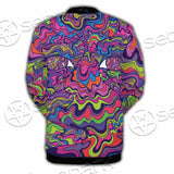 Psychedelic Mushrooms Skull SED-0921 Button Jacket