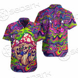 Psychedelic Mushrooms Skull SED-0921 Shirt Allover