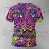 Psychedelic Mushrooms Skull SED-0921 Unisex T-shirt
