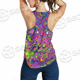 Psychedelic Mushrooms Skull SED-0921 Women Tank Top