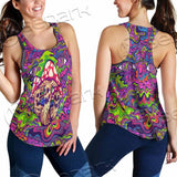 Psychedelic Mushrooms Skull SED-0921 Women Tank Top