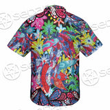 Psychedelic Horror Skull SED-0922 Shirt Allover