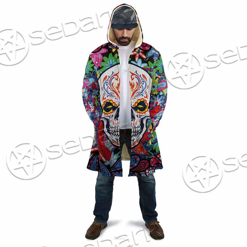 Psychedelic Horror Skull SED-0922 Cloak