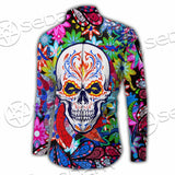 Psychedelic Horror Skull SED-0922 Shirt Allover
