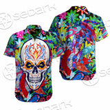 Psychedelic Horror Skull SED-0922 Shirt Allover