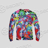 Psychedelic Horror Skull SED-0922 Unisex Sweatshirt