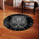 Viking Wolf Bohemian SED-0926 Round Carpet