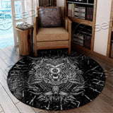 Viking Wolf Bohemian SED-0926 Round Carpet