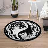 Viking Fenrir Wolf SED-0928 Round Carpet