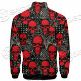 Satanic Red Skull Symbols Pattern SED-0930 Jacket