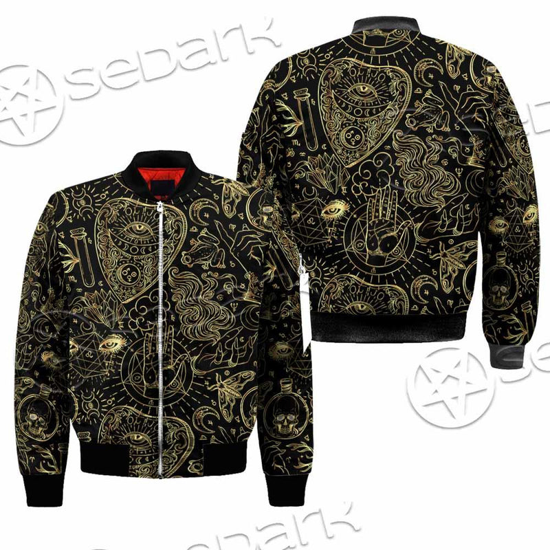 Satanic Occult Pattern SED-0931 Jacket