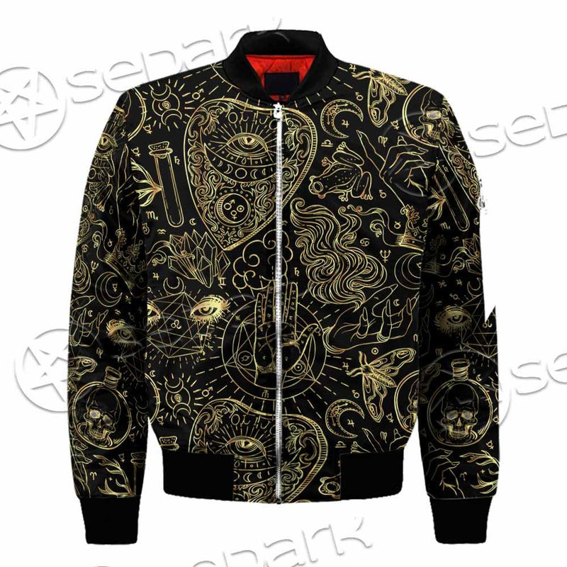 Satanic Occult Pattern SED-0931 Jacket