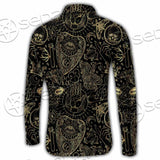 Satanic Occult Pattern SED-0931 Shirt Allover