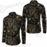 Satanic Occult Pattern SED-0931 Shirt Allover