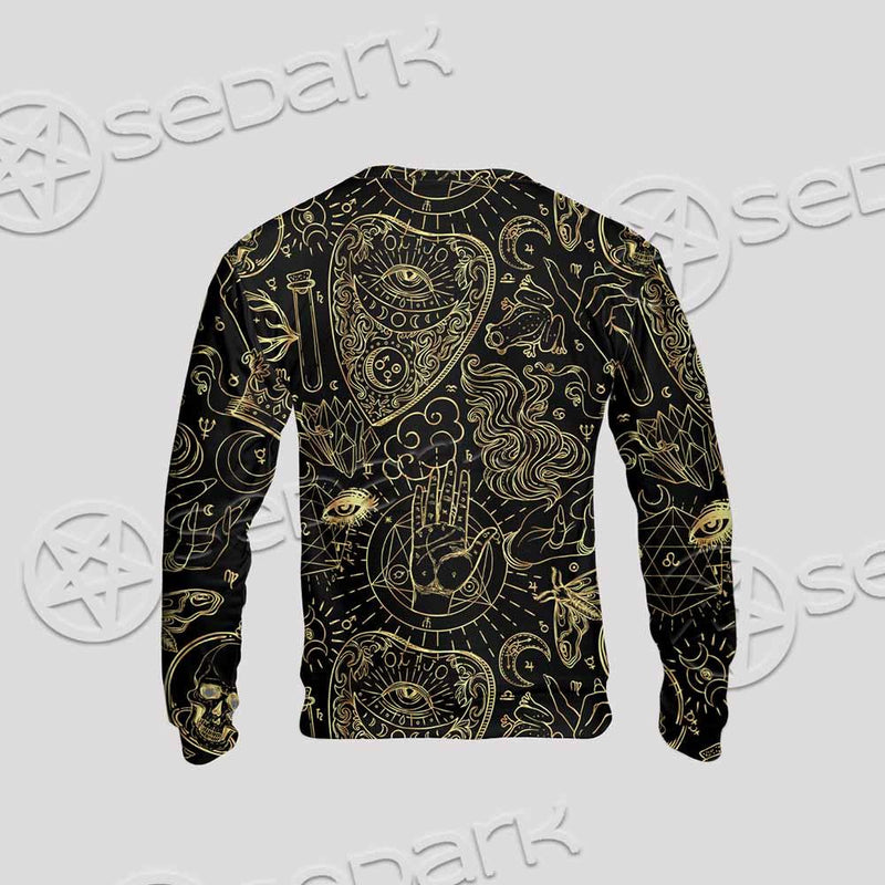 Satanic Occult Pattern SED-0931 Unisex Sweatshirt