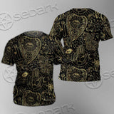 Satanic Occult Pattern SED-0931 Unisex T-shirt