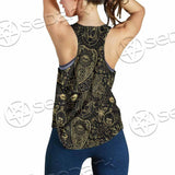 Satanic Occult Pattern SED-0931 Women Tank Top