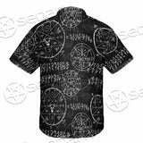 Satan Pattern Alchemy SED-0932 Shirt Allover