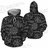 Satan Pattern Alchemy SED-0932 Hoodie & Zip Hoodie